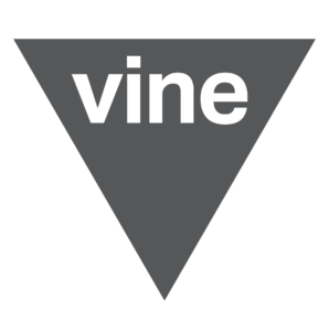 New Vine logo TRI GRAY 298x300