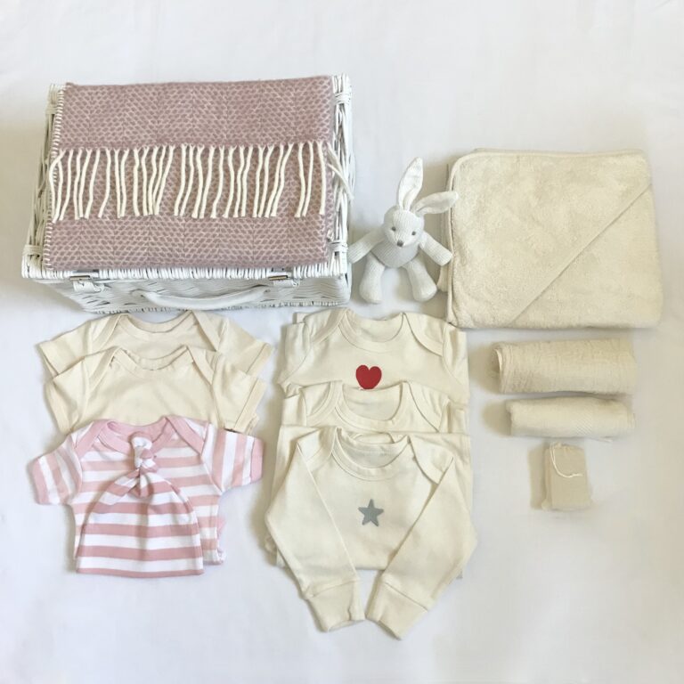 The St Andrews Hamper Company Luxury Customised Baby Hamper 768x768