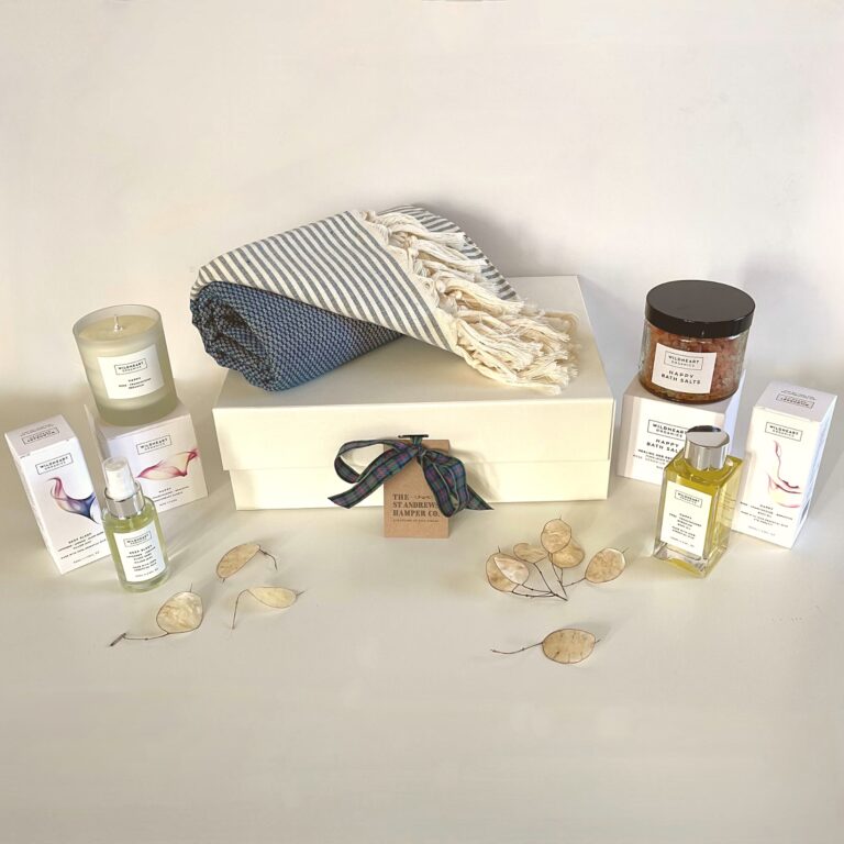 The St Andrews Hamper Company Relax Recharge Pamper Hamper Indigo Group 768x768