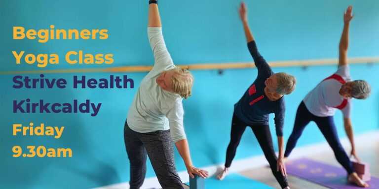 Beginners Yoga Class Kirkcaldy header image 768x384