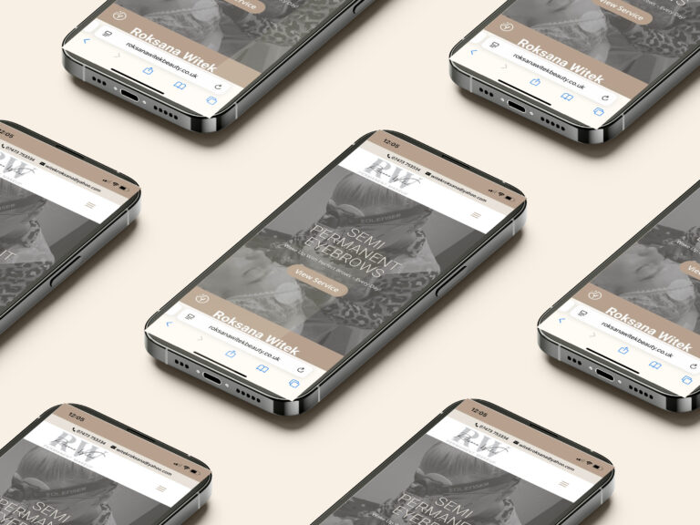 Roksana Witek Mobile Website 768x576