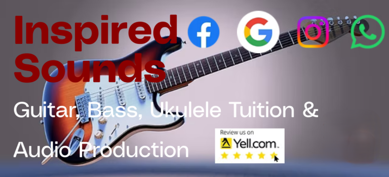 Inspired Sound : Guitar, Bass, Ukulele Tuition & Audio Production Inspired Sound : Guitar, Bass, Ukulele Tuition & Audio Production