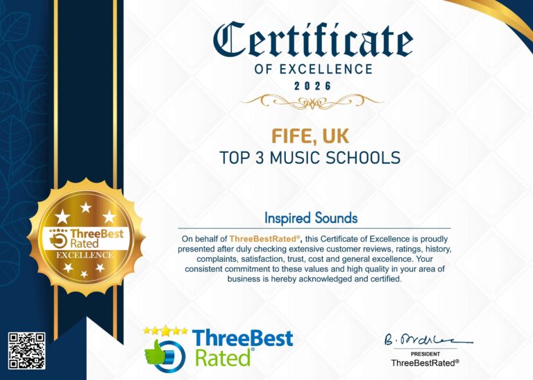 inspiredsounds fife guitar lessons certificate 2026 768x547