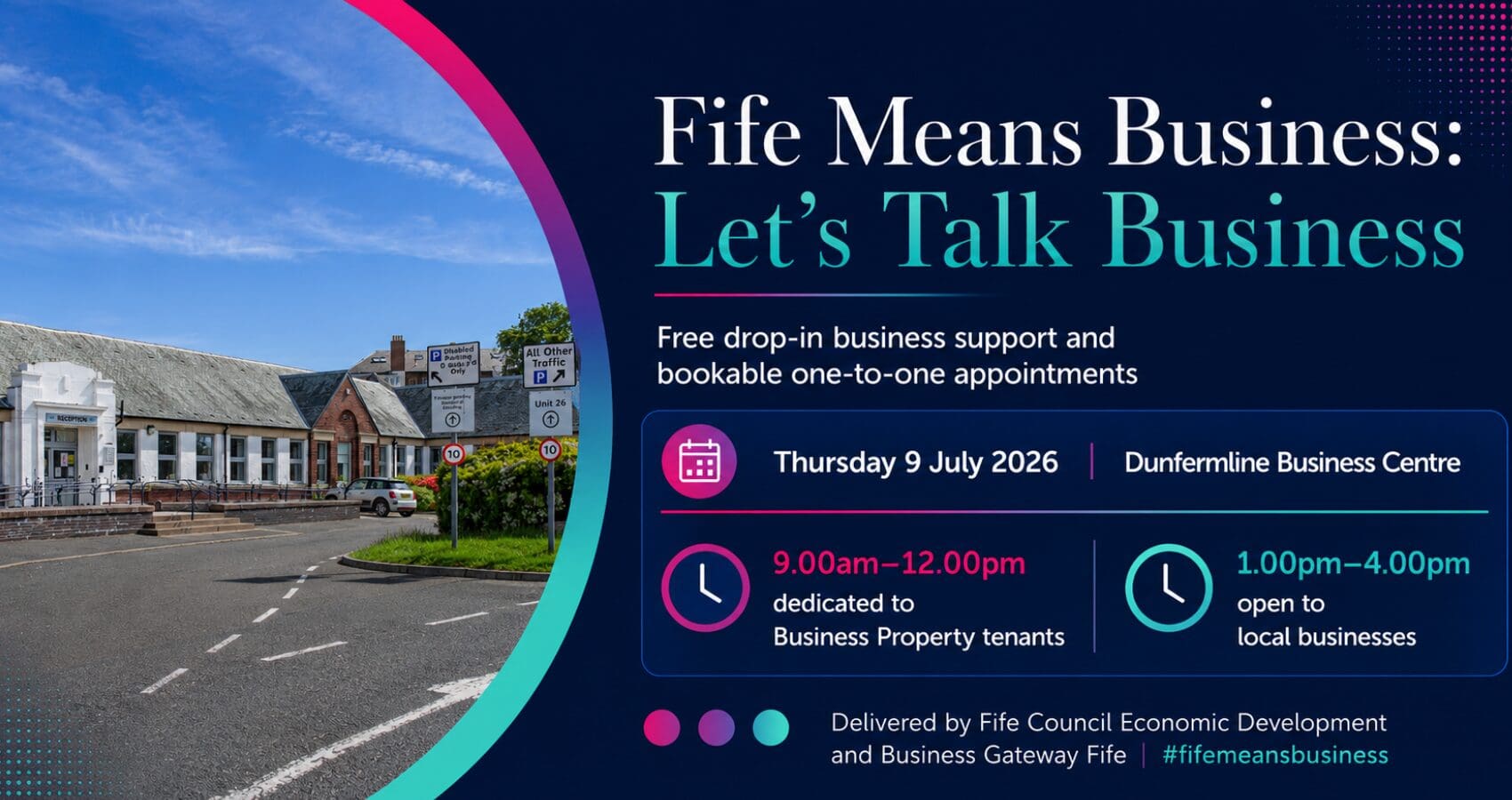 Fife Means Business: Let’s Talk Business Dunfermline