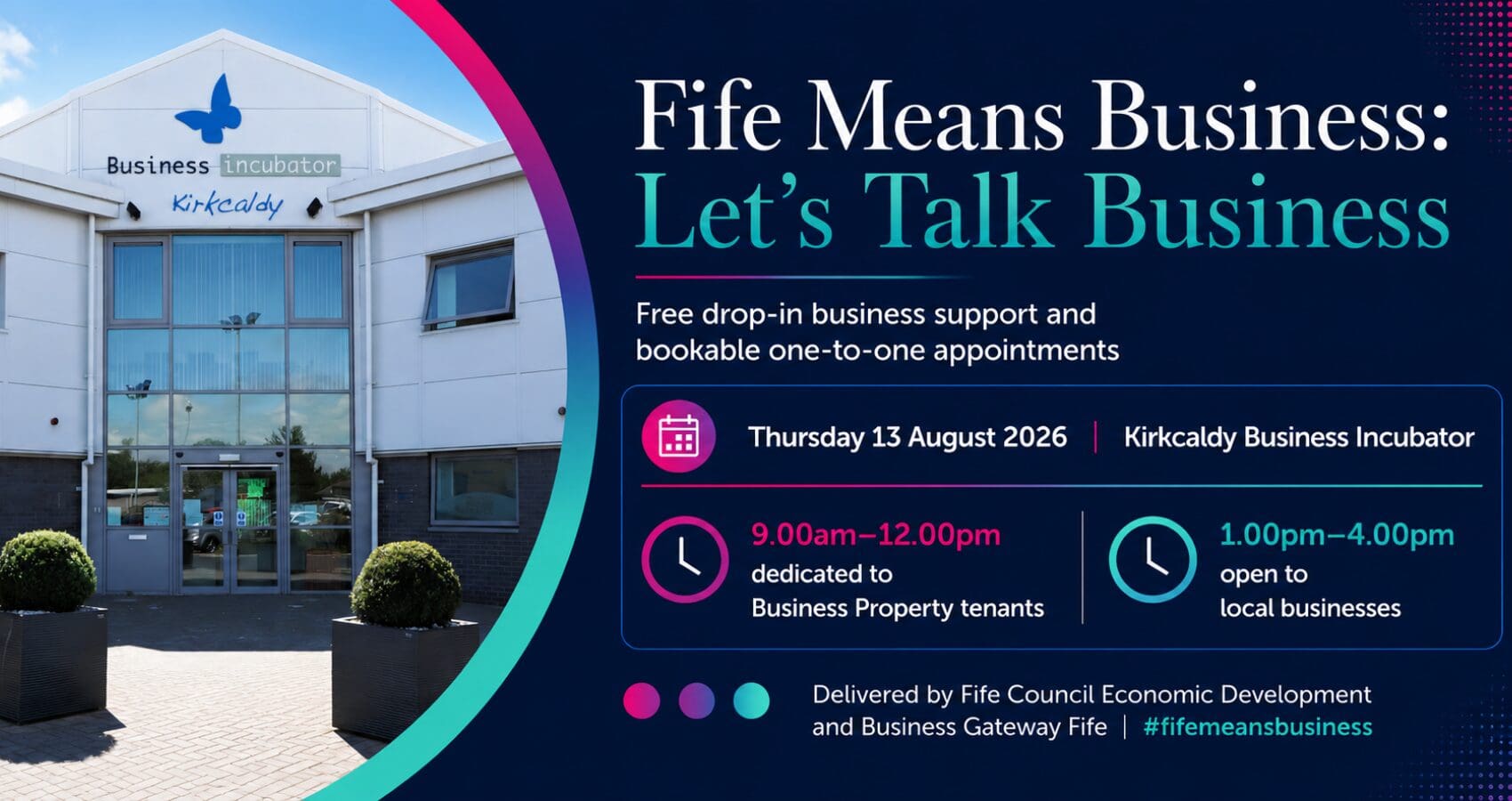 Fife Means Business: Let’s Talk Business Kirkcaldy
