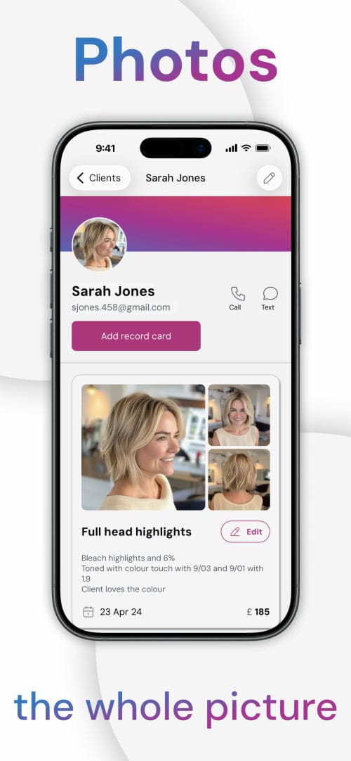 Hairtracker app